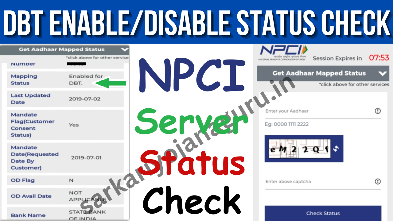 DBT Enable Disable Status Check Process 2024   DBT EnableDisable Status Check  1 .webp