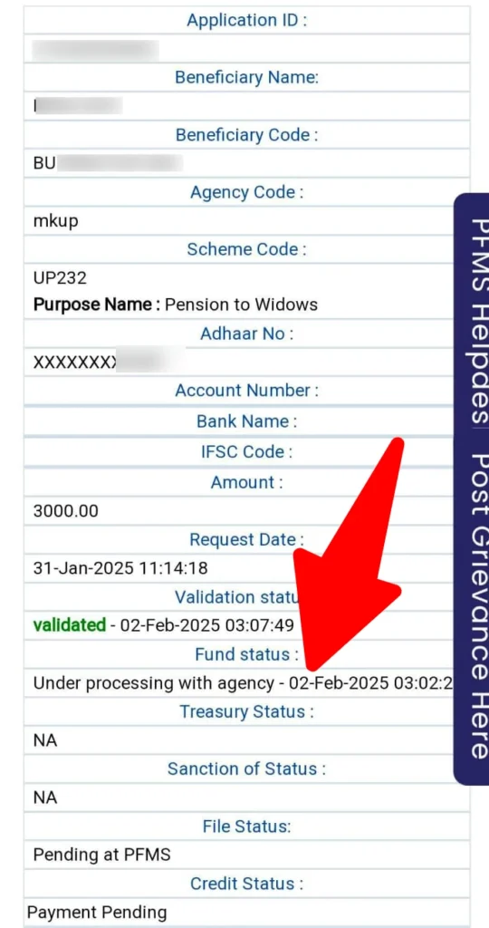 New Vidhwa Pension Payment 2025